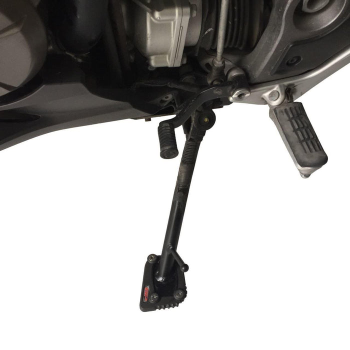 GP Kompozit Soporte lateral de expansión negro compatible para Honda VFR1200 2012-2018 