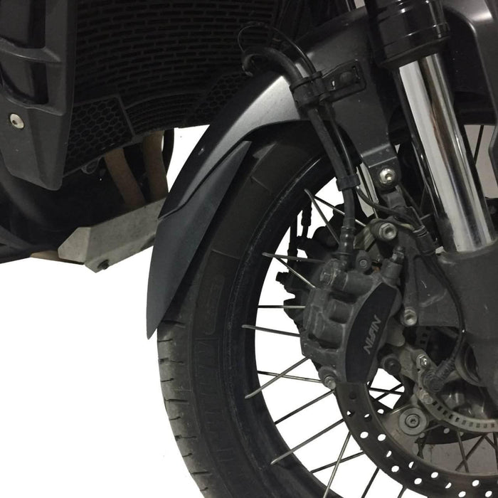 GP Kompozit Extension de garde-boue avant noire compatible pour Honda VFR1200 2012-2018 