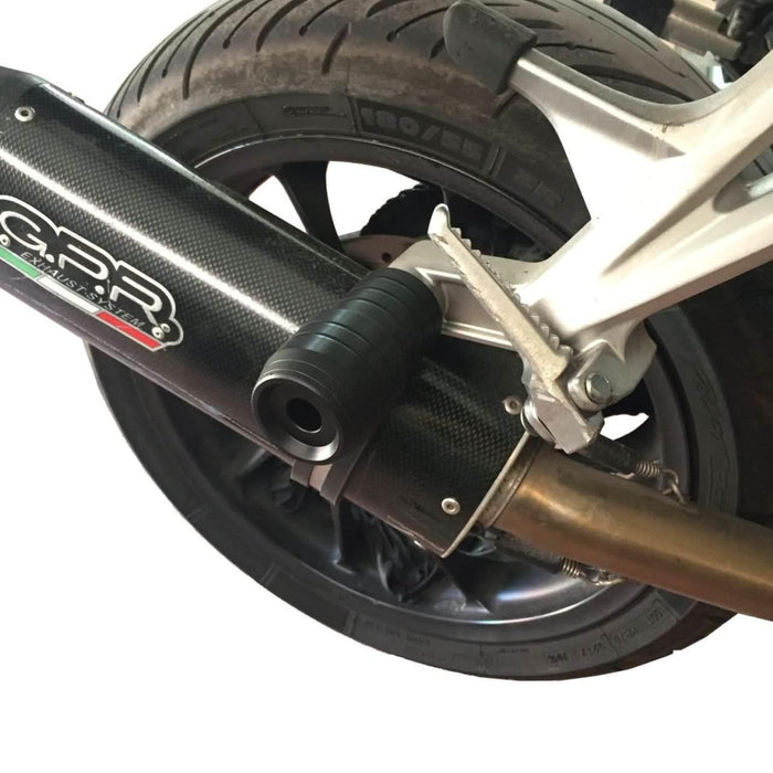 GP Kompozit Exhaust Crash Frame Slider Black Compatible For Honda VFR800 2015-2018