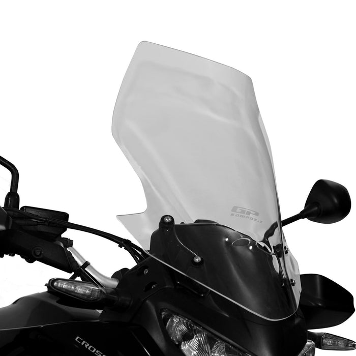 GP Kompozit Touring Windshield Windscreen Clear Compatible For Honda VFR1200X Crosstourer 2012-2015