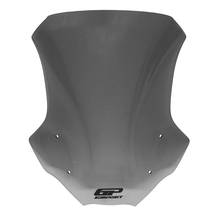 GP Kompozit Flat Windshield Windscreen Smoked Compatible For Honda VFR1200X Crosstourer 2012-2015