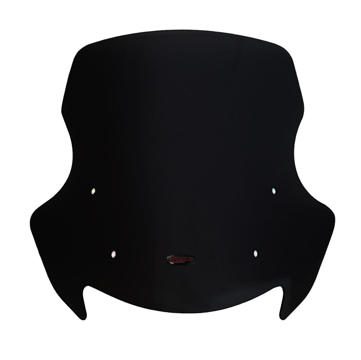 GP Kompozit Pare-brise avec support noir compatible pour Honda VFR800X Crossrunner 2011-2014 