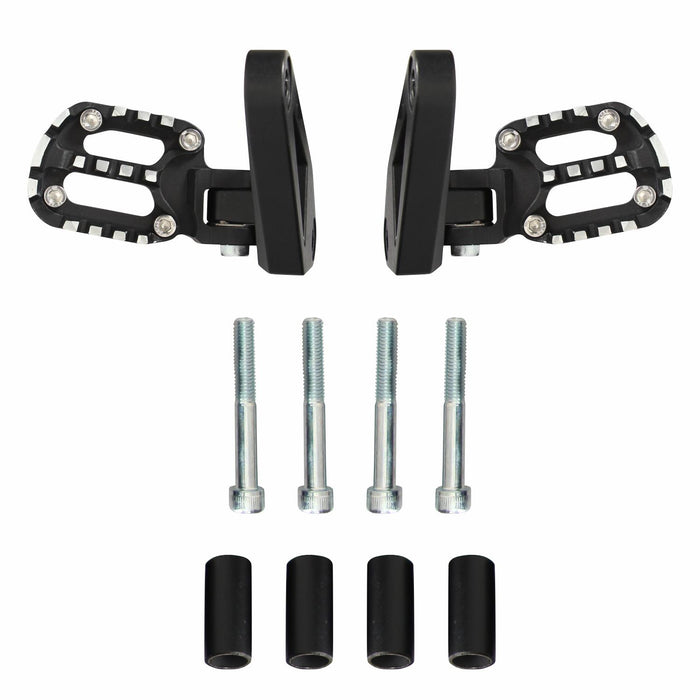 GP Kompozit Footrest Peg Pedals Black Compatible For Honda X-ADV 2021-2024