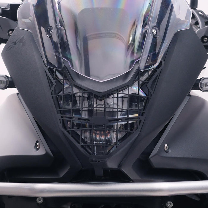 GP Kompozit Headlight Grille Protector Black Compatible For Honda XL750L Transalp 2023-2024