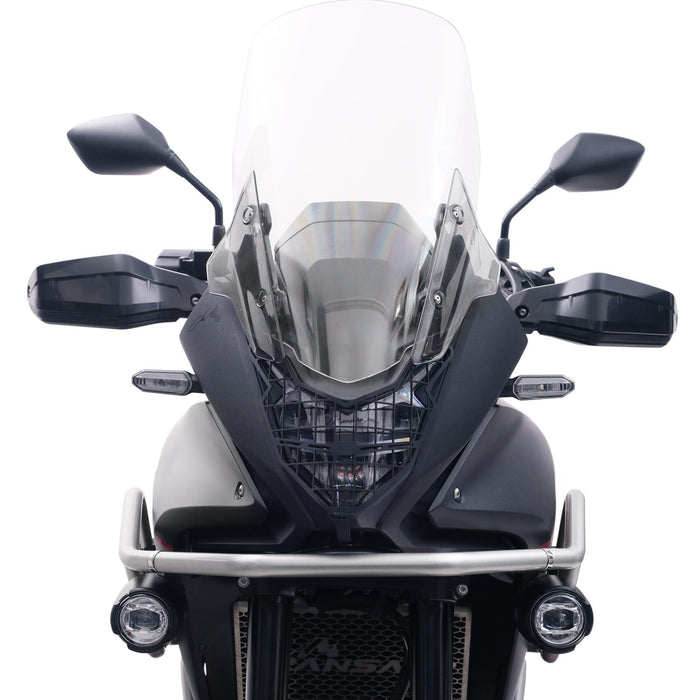 GP Kompozit Headlight Grille Protector Black Compatible For Honda XL750L Transalp 2023-2024