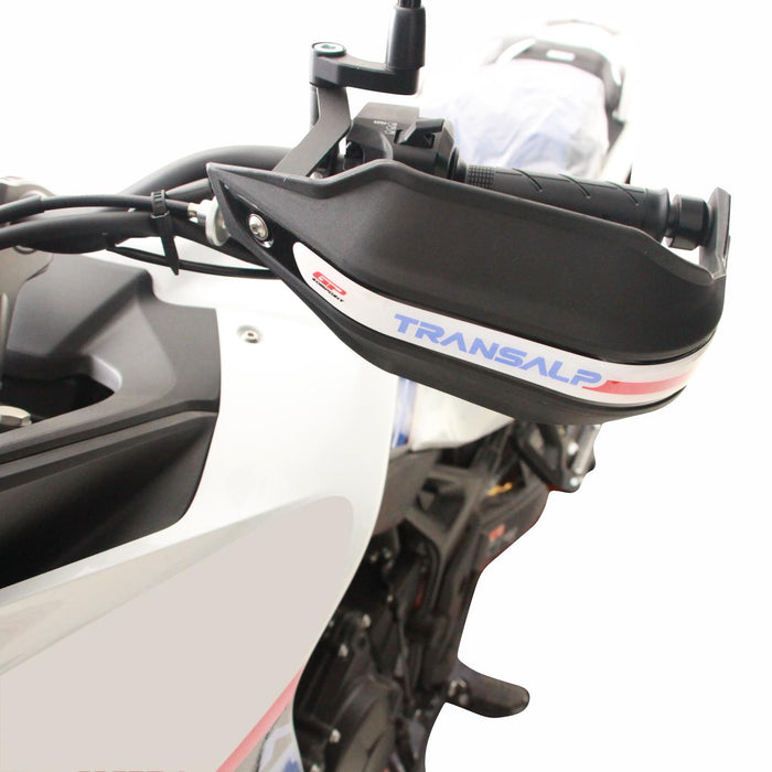 GP Kompozit Plastic Handguard Black Compatible For Honda XL750L Transalp  2023-2024