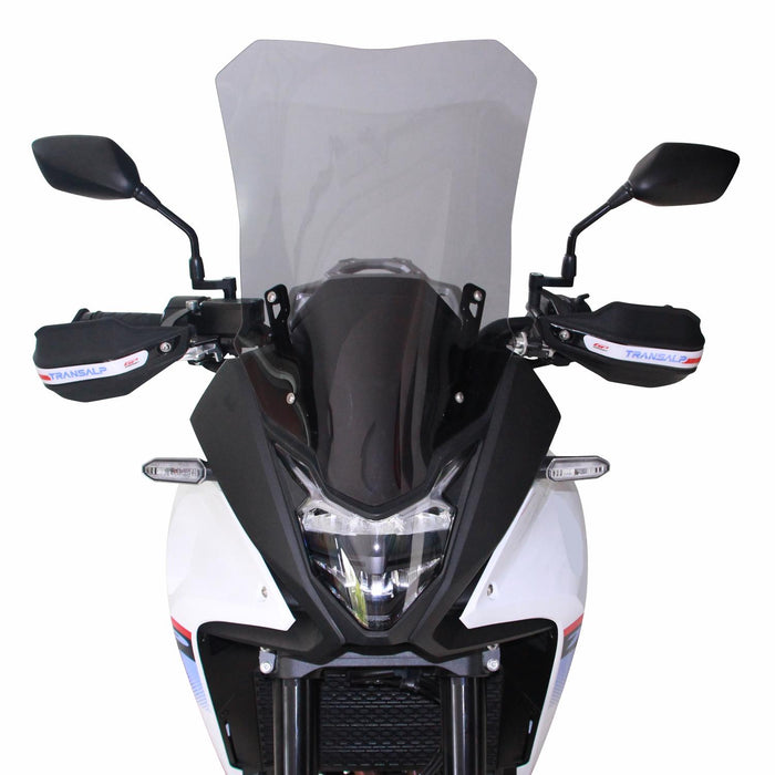 GP Kompozit Plastic Handguard Black Compatible For Honda XL750L Transalp 2023-2024 2023-2024