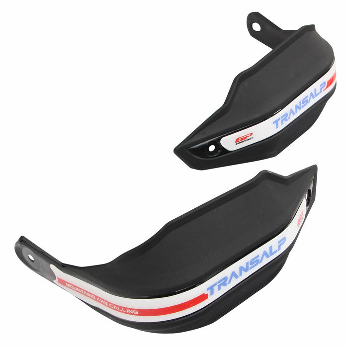 GP Kompozit Plastic Handguard Black Compatible For Honda XL750L Transalp  2023-2024