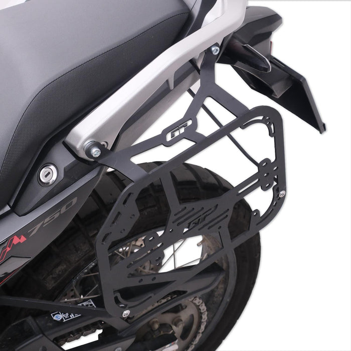 GP Kompozit Side Carrier Pannier Rack Black Compatible For Honda XL750L Transalp 2023-2024