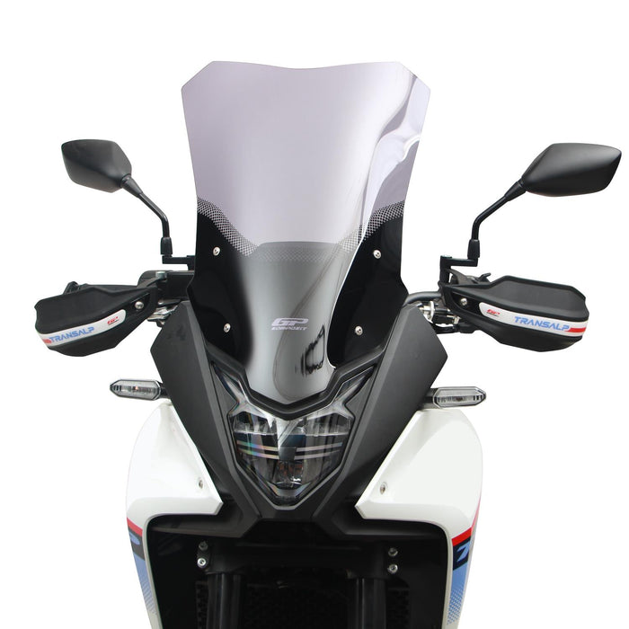 GP Kompozit Windshield Windscreen Smoked Compatible For Honda XL750L Transalp 2023-2024