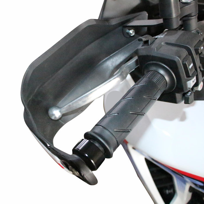 GP Kompozit Plastic Handguard Black Compatible For Honda XL750L Transalp 2023-2024