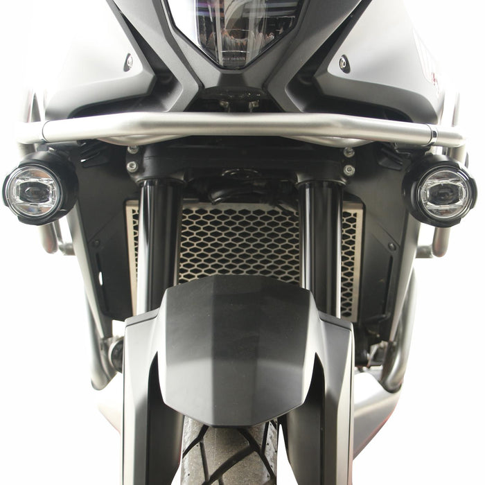 GP Kompozit Radiator Guard Black Compatible For Honda XL750L Transalp 2023-2024