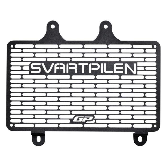 GP Kompozit Radiator Grille Guard Protector Cover Black Compatible For Husqvarna Svartpilen 250 2020-2023