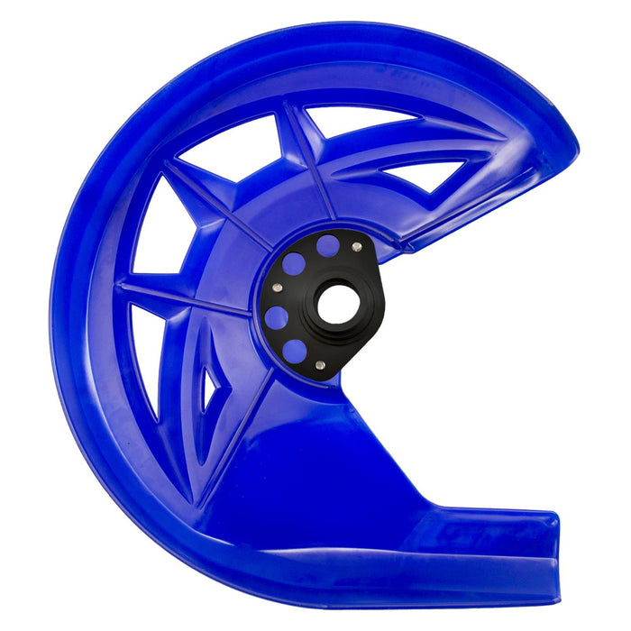 GP Kompozit Plastic Front Disc Guard Set Blue Compatible For Husqvarna TE 250 / TE 300 2014-2023
