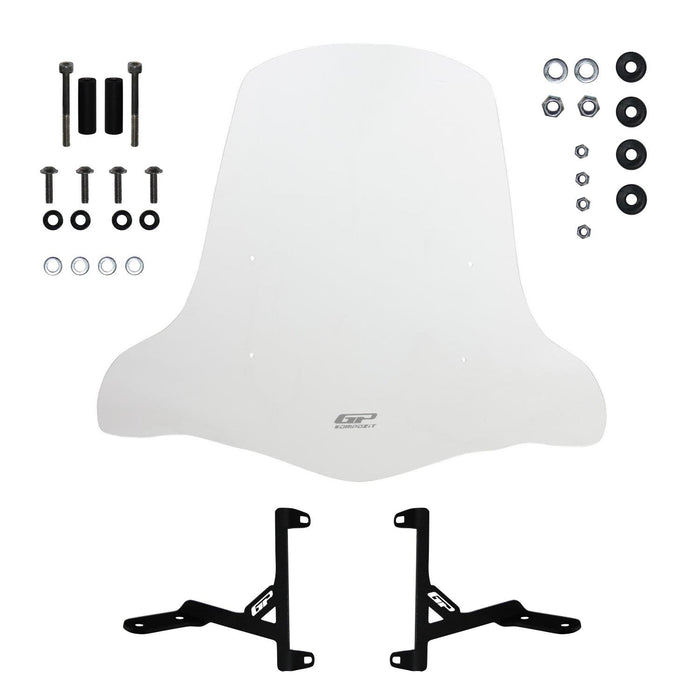 GP Kompozit Windshield Windscreen Clear Compatible For Kanuni Resa 125  2023