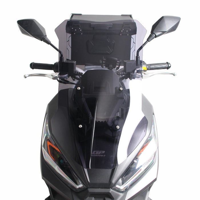 GP Kompozit Windshield Windscreen Smoked Compatible For Kanuni Seha 125 / 150 / 250  2022-2023