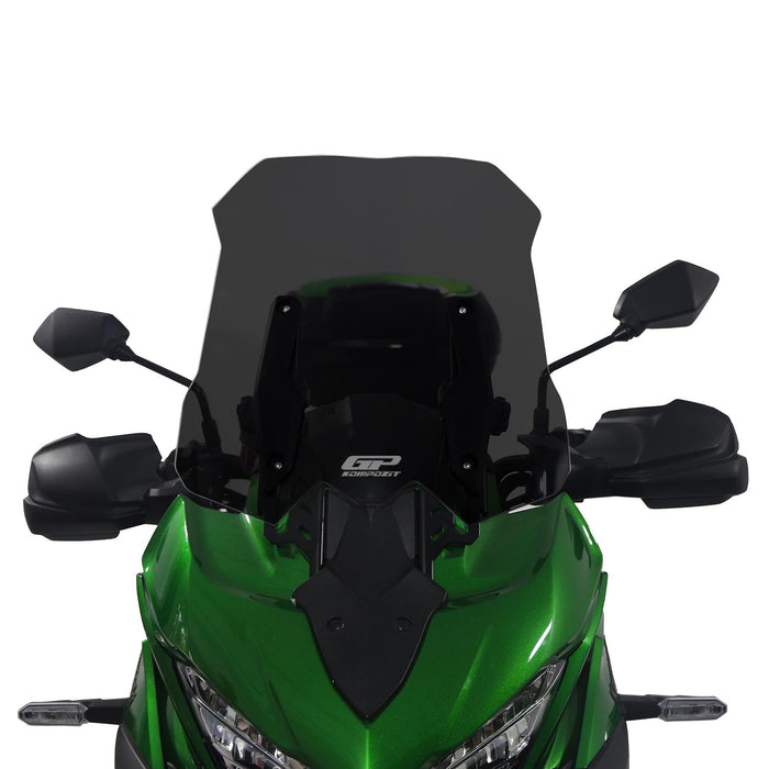 GP Kompozit Pare-brise fumé compatible pour Kawasaki Versys 1000 2021-2023 