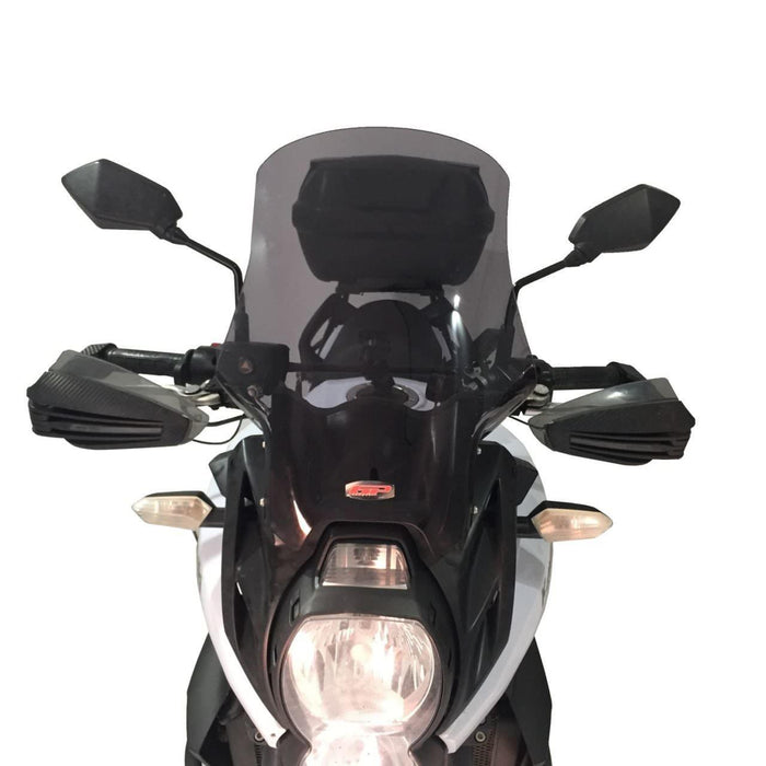 GP Kompozit Pare-brise noir compatible pour Kawasaki Versys 650 2010-2014 