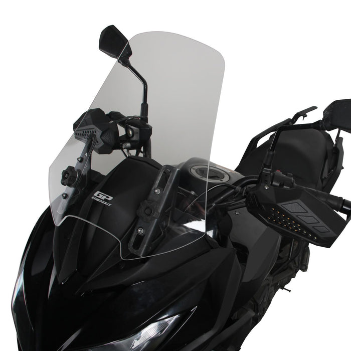 GP Kompozit Windshield Windscreen Transparent Compatible For Kawasaki Versys 650 2015-2018