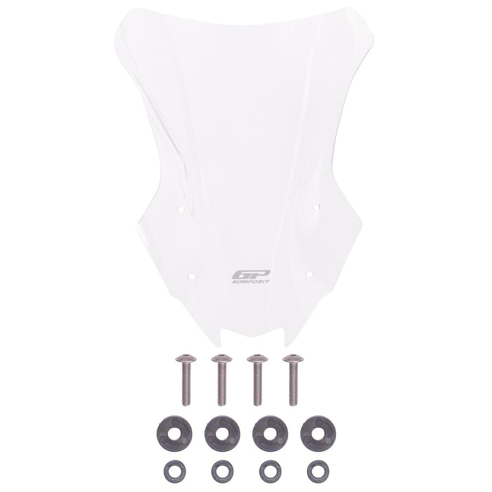 GP Kompozit Windshield Windscreen Clear Compatible For Kawasaki Versys 650 2023-2025