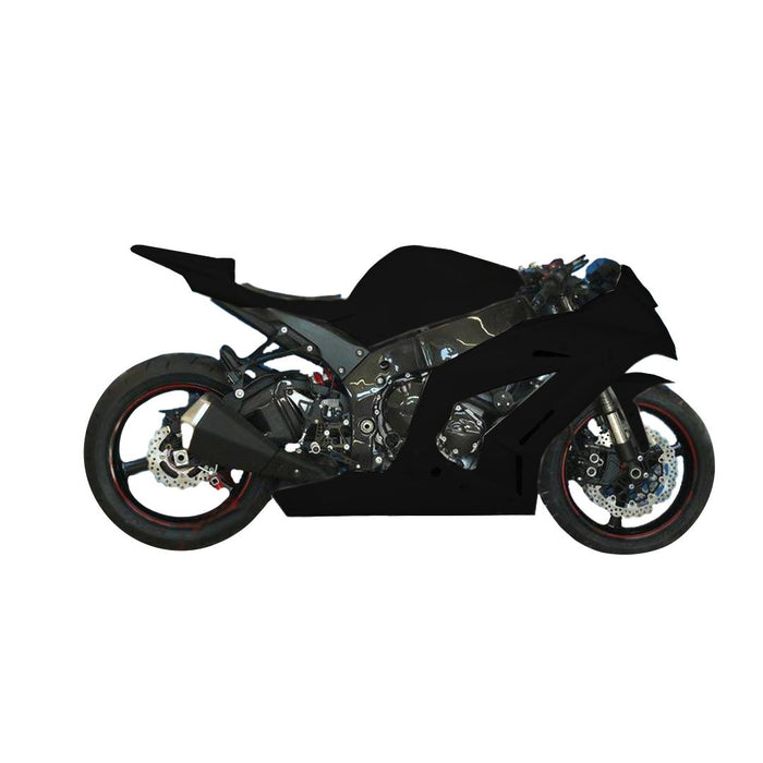 GP Kompozit For ZX-10R 2010-2015 Compatible Racing Fairing Black