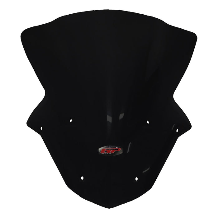 GP Kompozit Pare-brise noir compatible pour Kawasaki ZX-10R 2011-2015 