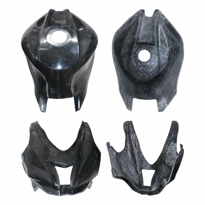 GP Kompozit For ZX-10R 2016-2018 Compatible Racing Fairing Black