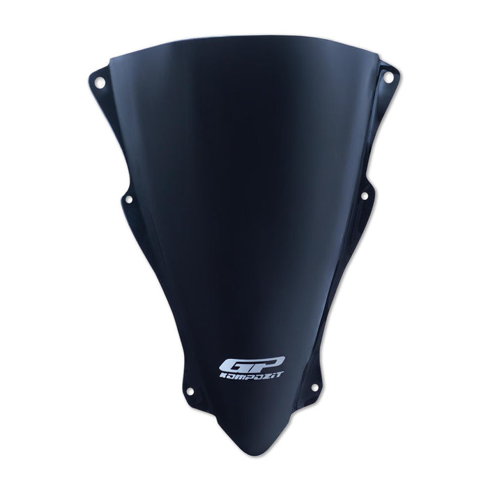 GP Kompozit Windshield Windscreen Black Compatible For Kawasaki ZX-4R / ZX-4RR  2024