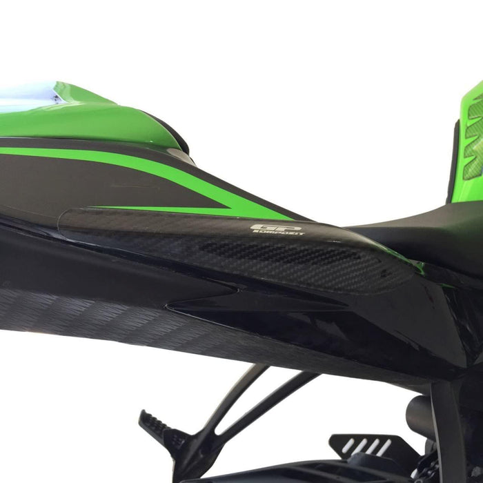 GP Kompozit Rear Fairing Cover Carbon Fiber Compatible For Kawasaki ZX-6R  2009-2017