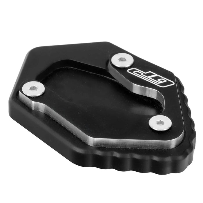 GP Kompozit Kickstand Side Stand Plate Pad Black Compatible For Yamaha XMAX 250 / XMAX 300 / XMAX 400  2018-2025