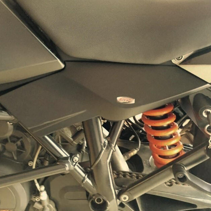 GP Kompozit Panneau de remplissage noir compatible pour KTM 1190 Adventure 2013-2014 