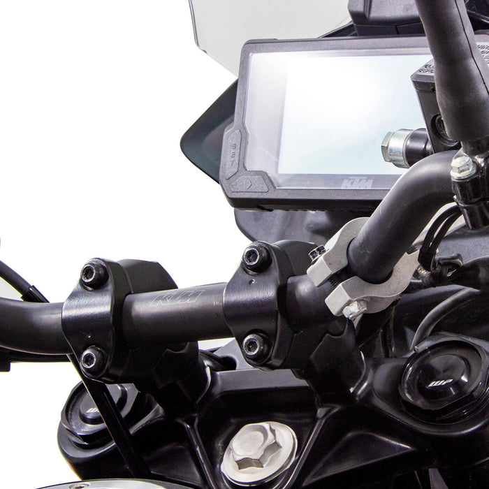 GP Kompozit Handlebar Riser 26mm Black Compatible For KTM 250 Adventure / 390 Adventure 2020-2024