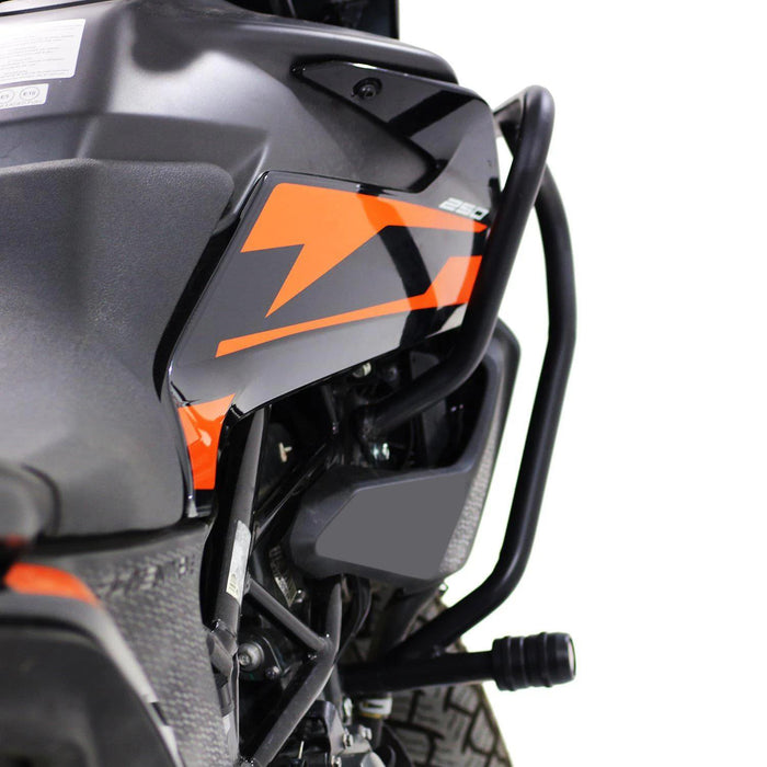 GP Kompozit Engine Guard Crash Bar Protection Black Compatible For KTM 250 Adventure / 390 Adventure 2020-2024