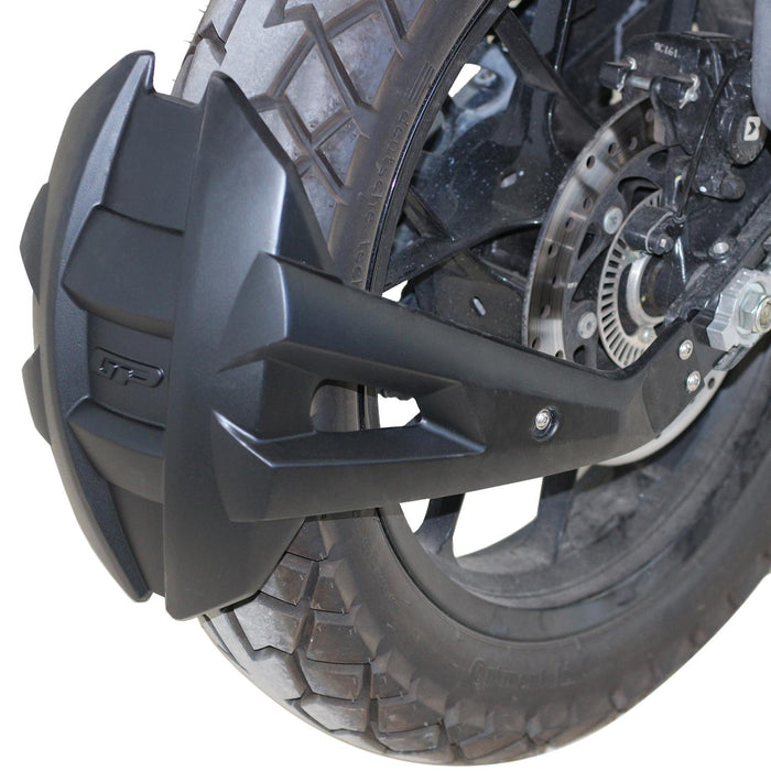 GP Kompozit Rear Wheel Fender Hugger Splash Guard Black Compatible For KTM 250 Adventure / 390 Adventure 2020-2024