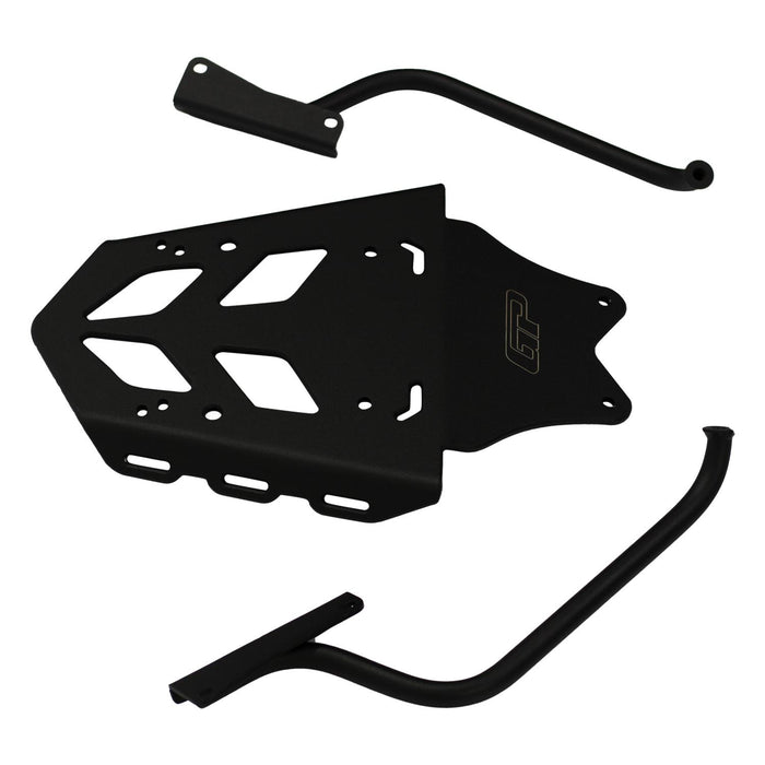 GP Kompozit Porte-bagages arrière noir compatible pour KTM 250 Adventure / 390 Adventure 2020-2023 