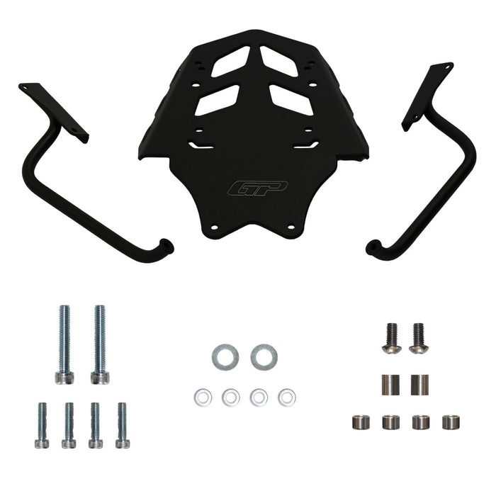 GP Kompozit Rear Luggage Rack Black Compatible For KTM 250 Adventure / 390 Adventure 2020-2024