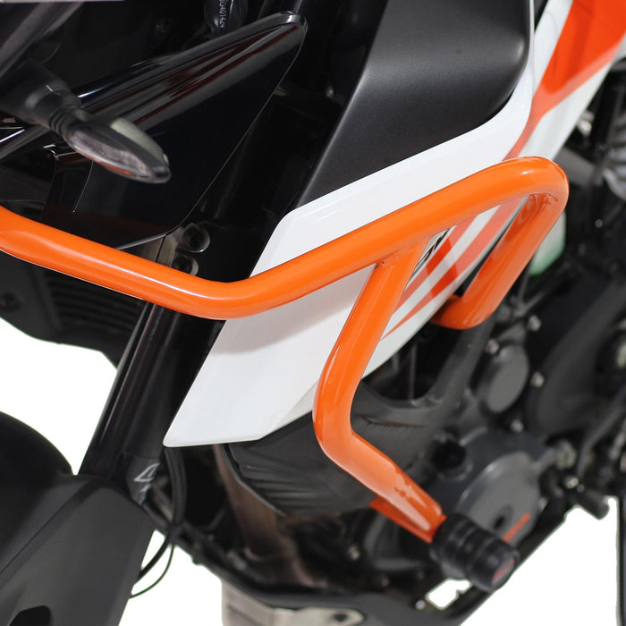 GP Kompozit Engine Protector Crash Bars Orange Compatible For KTM 250 Adventure / 390 Adventure 2020-2024