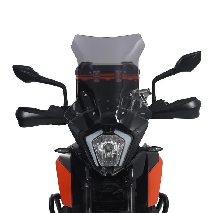 GP Kompozit Windshield Windscreen Smoked Compatible For KTM 250 Adventure / 390 Adventure 2020-2024