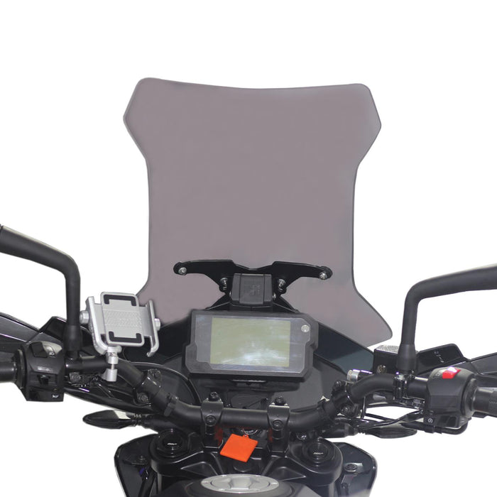 GP Kompozit Windshield Windscreen Smoked Compatible For KTM 250 Adventure / 390 Adventure 2020-2024