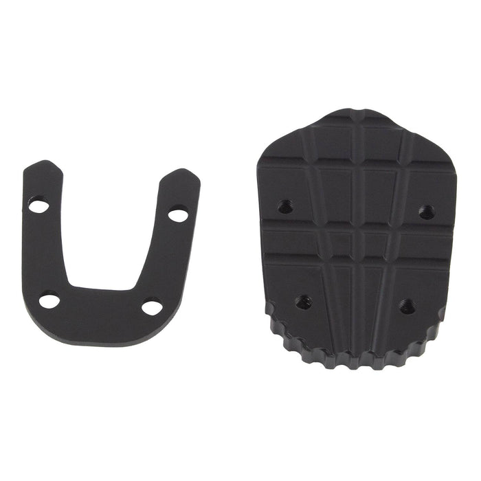 GP Kompozit Kickstand Side Stand Plate Pad Black Compatible For KTM 790 Adventure / 790 Adventure R / 890 Adventure 2021-2023