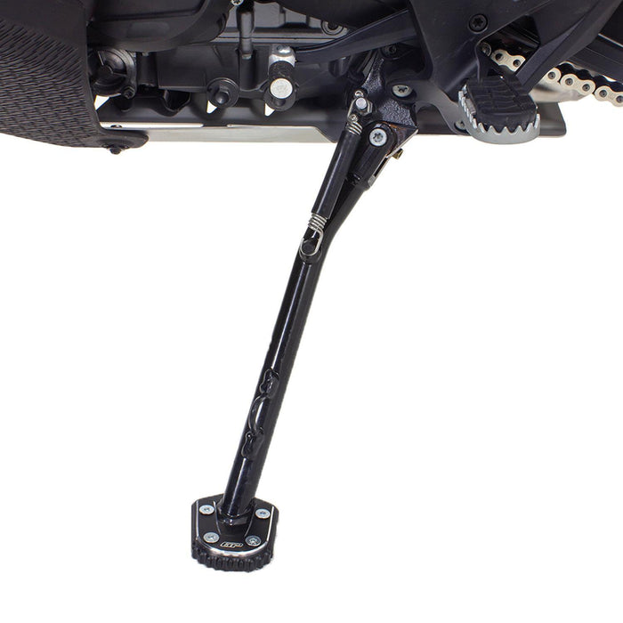 GP Kompozit Side Stand Expansion Black Compatible For KTM 790 Adventure / 790 Adventure R / 890 Adventure 2021-2024