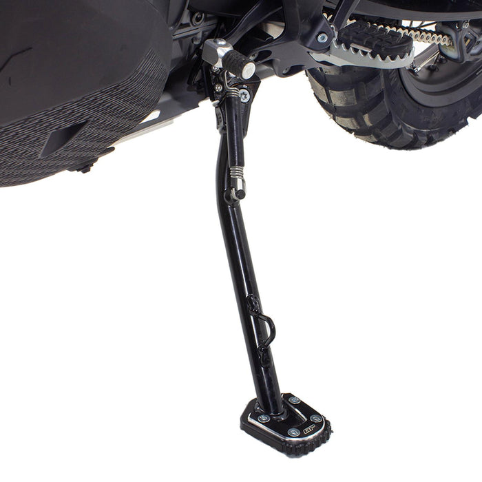 GP Kompozit Side Stand Expansion Black Compatible For KTM 790 Adventure / 790 Adventure R / 890 Adventure 2021-2024