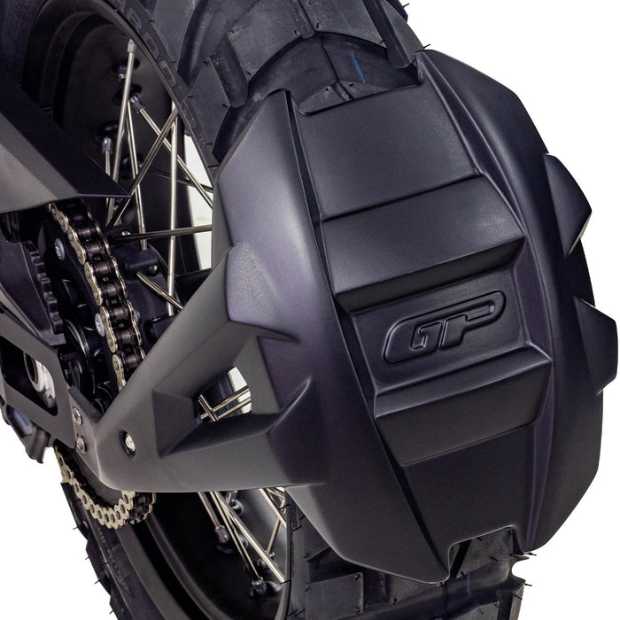 GP Kompozit Pare-boue arrière noir compatible pour KTM 890 Adventure / 890 Adventure R 2021-2023 