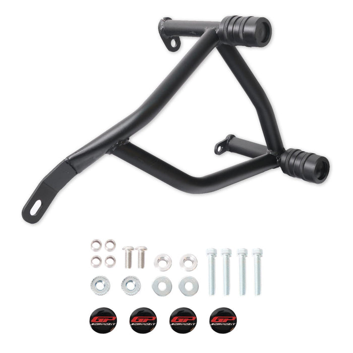 GP Kompozit Engine Protector Crash Bar Black Compatible For KTM 125 Duke / 200 Duke / 250 Duke / 390 Duke 2024