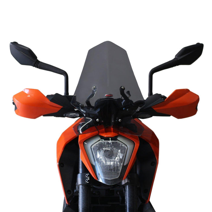 GP Kompozit Windshield Windscreen Smoked Compatible For KTM 250 Duke / 200 Duke  2017-2023