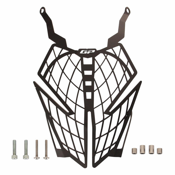 GP Kompozit Headlight Grille Guard Protector Black Compatible For KTM 125 Duke / 200 Duke / 250 Duke / 390 Duke 2024