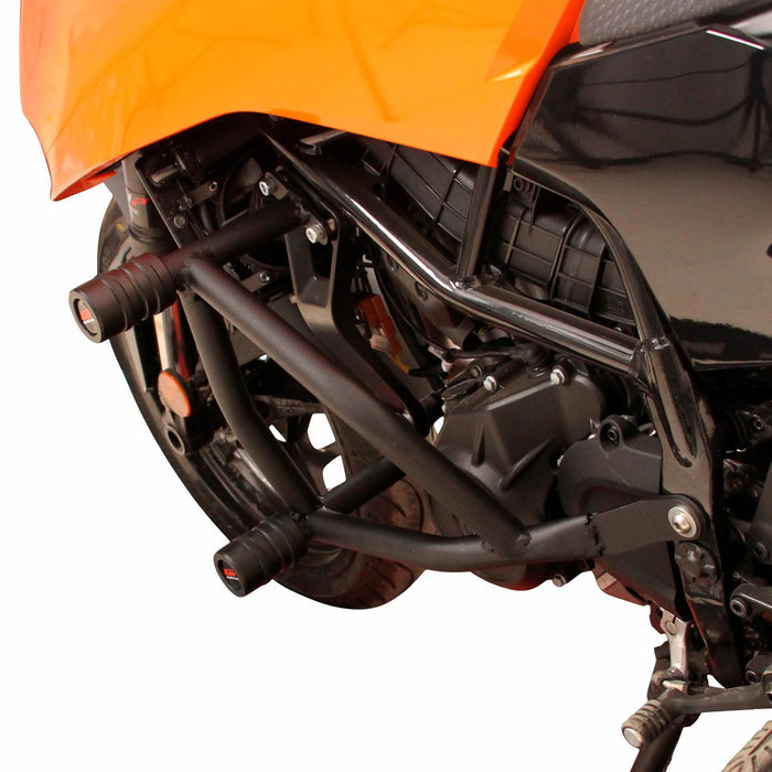 GP Kompozit Engine Guard Crash Bar Protection Black Compatible For KTM 250 Duke 2024