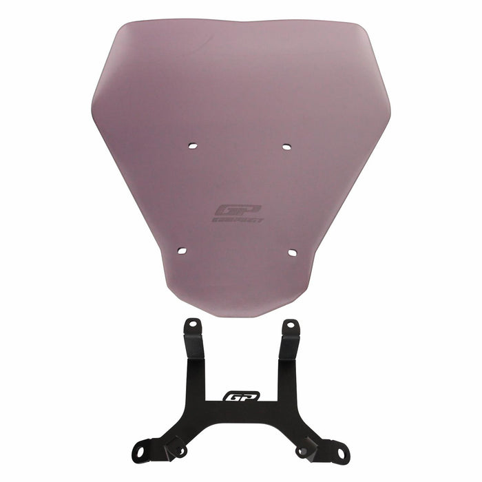 GP Kompozit Windshield Windscreen Smoked Compatible For KTM 125 Duke / 200 Duke / 250 Duke / 390 Duke  2024