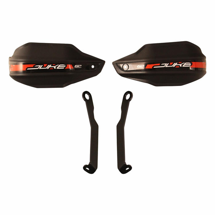 GP Kompozit Cubremanos de plástico negro compatible con KTM 125 Duke / 200 Duke / 250 Duke / 390 Duke 2025-2026