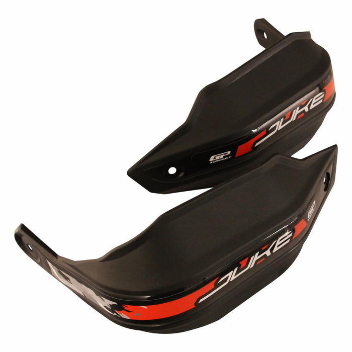 GP Kompozit Cubremanos de plástico negro compatible con KTM 125 Duke / 200 Duke / 250 Duke / 390 Duke 2025-2026